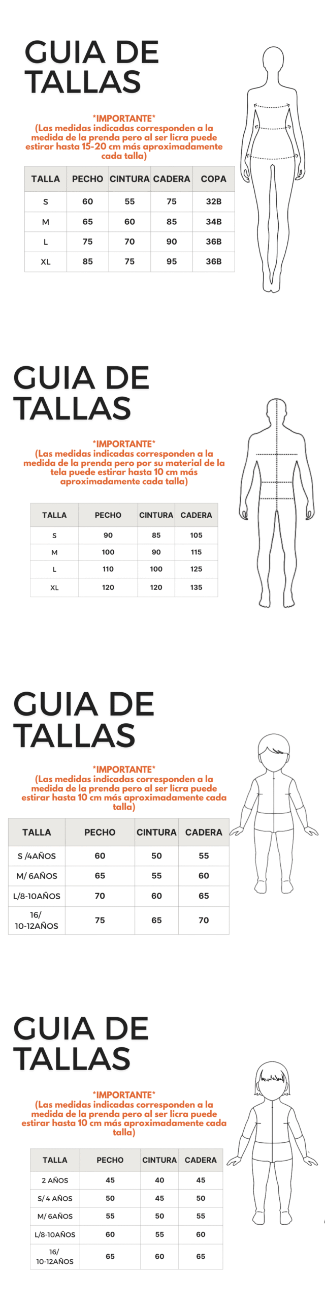 Guía de Tamaño de Imagen