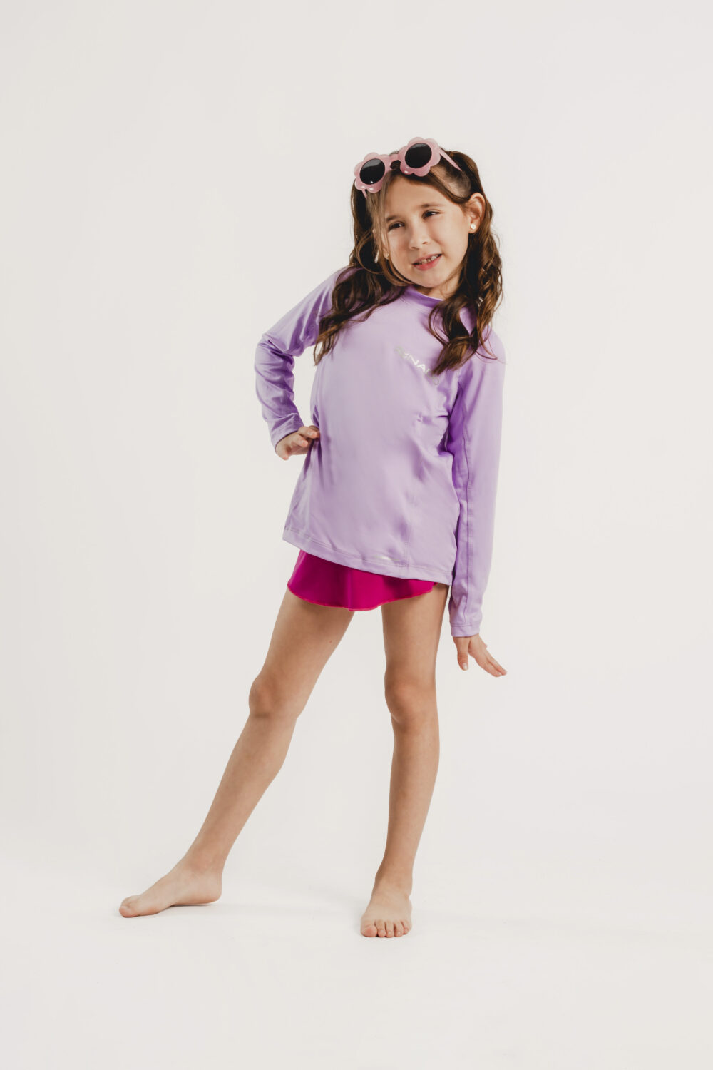 PLAYERA MANGA LARGA PARA NIÑA 