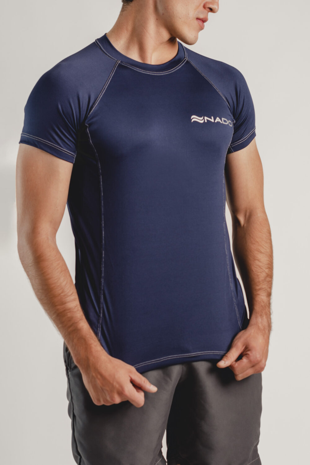 PLAYERA CABALLERO NADO MANGA CORTA 